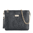 thumbnail image 1 of Bolso de Dama AngeLozano  Modelo Arena Negro Grabado, 1 of 3
