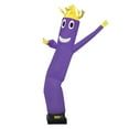 thumbnail image 6 of 3m/10ft Freestanding Advertising Inflatable Tube Men, Blow Up Giant Waving Arm Guy Fly Human Model(Purple), 6 of 14
