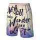 thumbnail image 4 of Fotbe Not All Those Who Wander Are Lost Trajes de Baño Estampados para Hombre, Shorts de Verano de Secado Rápido, Ropa de Playa, Bañadores-Medium, 4 of 6