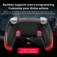 thumbnail image 1 of Controlador Vibración 6-Axis Game Controller Wireless Gamepad para PS4 NS Switch (Negro) Likrtyny Para estrenar, 1 of 9
