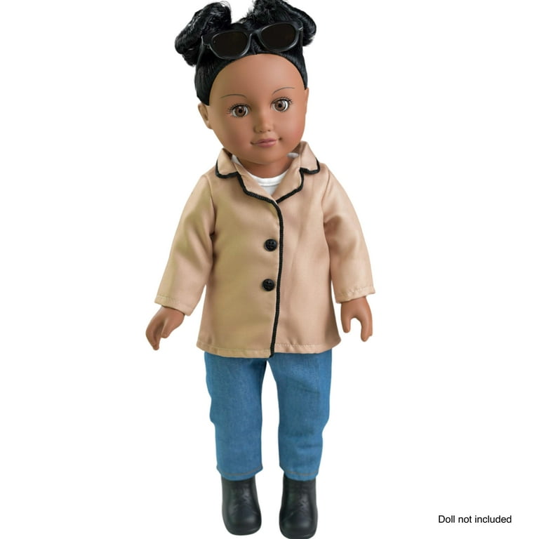 My Life As Peacoat Fashion Set for 18 inch Doll 6 Pieces Included