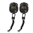 thumbnail image 3 of Stopwatch Timer, Electronic Digital LCD Stopwatch Timer Durable Reliable  For Swimming For Horse Racing For Racing, 3 of 8