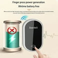 thumbnail image 4 of Bdday Wireless Doorbell 1V1 Frameless Super Switching Self-generating Switching Wireless Kinetics Energy Switching Battery- And Wiring- Remote Control, 4 of 7