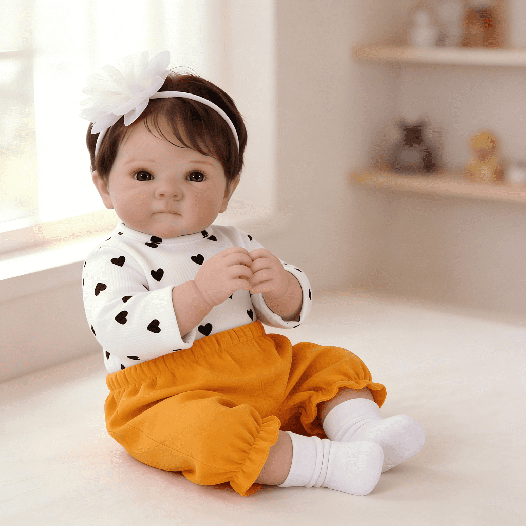 Dayoff Kids Lifelike Reborn Baby Dolls - 19 Inch Realistic Baby Doll (No Accessories) For Kids Age 3+