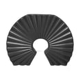 thumbnail image 2 of Plastic Vase Ornament, Wuztai Lightweight Durable Plastic Vase, 9.64x7.28x1.57 Inch Tabletop Vase for Dry Flowers Pampas Coffee Table Desk Shelf Decor, Black, 2 of 6