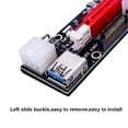 thumbnail image 3 of Seitruly PCI-E 1x a 16x Tarjeta vertical Computadora Minería Tarjeta de video Placa de extensión Extensor PCI-Express Juegos de teclado y mouse para computadora, 3 of 8