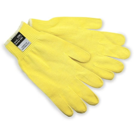 Kevlar Blend Glove Memphis 9397M Dupont Kevlar Yellow Cut Resistant Gloves (12 Pair) By Memphis Gloves ()