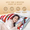 thumbnail image 4 of Lsque Funny Christmas Gnome Body Pillow Case Cover,Ultra-Soft Microfiber Bed Pillow Cases 20x54 inches,Elegant Bedding,Breathable Durable Pillow Cover with Envelope Closure, 4 of 8