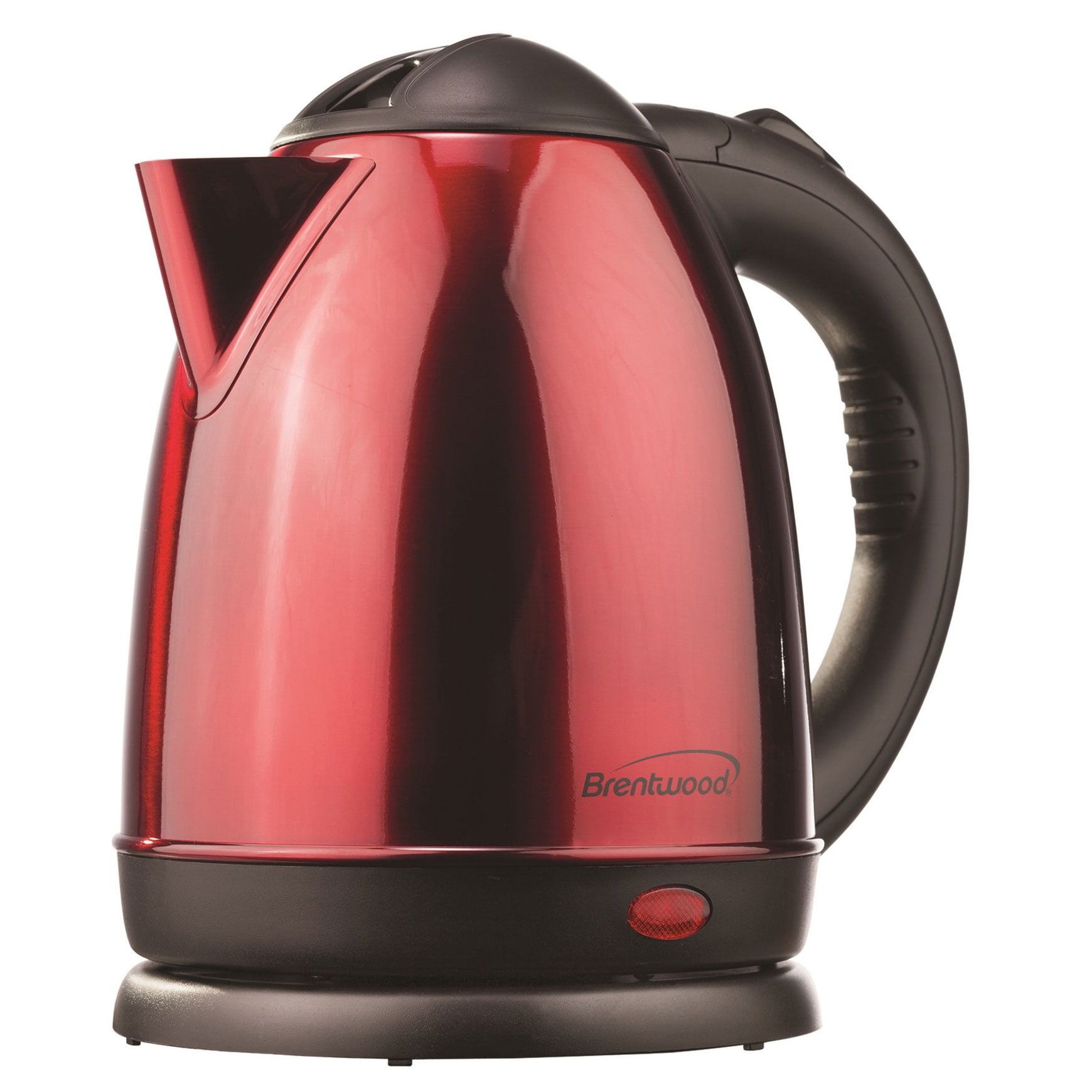 Brentwood KT-1796DS 1,500-Watt 1.79-Qt. Cordless Digital Stainless Steel Kettle with 5 Temperature Presets and Swivel
