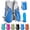673RV-Blue, variant on Hydration Running Vest for Women Men,Lightweight Breathable Reflective Hydration Pack with 500ml Water Bottle,Hydration Vest Pack Backpack for Hiking,Camping,Trail Running,Cycling,Race,Marathon