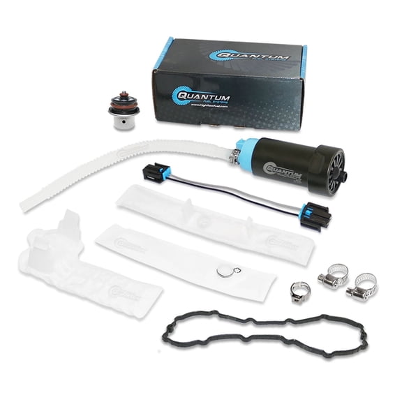 Quantum Intank Fuel Pump w/ Regulator & Tank Seal for Harley-Davidson FXDI Dyna Super Glide 2004-2010, Replaces 61016-04B