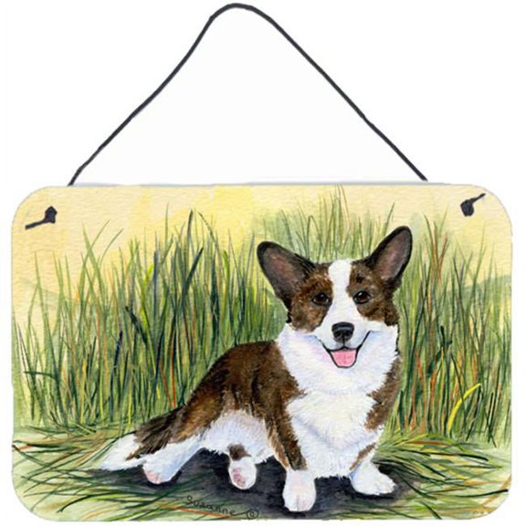 Corgi Indoor Aluminium Metal Wall Or Door Hanging Prints
