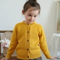 thumbnail image 6 of Children's Sweater Round Neck Kid's Knitted Cardigan for Boys and Girls Clothing Long Sleeve, 6 of 22