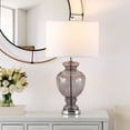 thumbnail image 3 of Safavieh Morocco 27" Glam Table Lamp with Glass White Shades (2 Count), 3 of 9