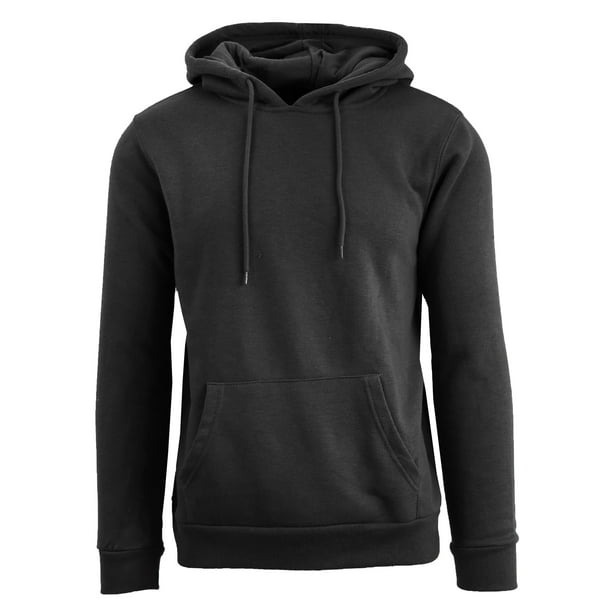 GBH - Mens Fleece Lined Pullover Hoodie Slim Fit - Walmart.com ...