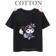 thumbnail image 3 of Camiseta de algodón 100% Kuromi Kawaii Manga Anime japonés Camiseta de verano para niños Ropa para niños Tops Camisetas para niños y niñas Camisetas para bebés Lindas, 3 of 5