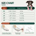 thumbnail image 3 of Kuoser 4PCS Breathable Mesh Dog Shoes – Hot Pavement Summer Dog Boots & Paw Protectors, Comfortable for Small Medium Large Dogs,Pink, 2#(inner width/length:1.37 in/1.96 in), 3 of 9
