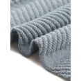 thumbnail image 6 of DARING DIVA Long Sleeve Crewneck Pleated Peplum Pullover Sweater S Grey, 6 of 6