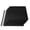 Black, variant on 8 Pack Puzzle Exercise Mat, Eva Interlocking Foam Floor Tiles, 11.8 x 11.8 Inch, Non-Slip Home Gym Flooring, Yellow