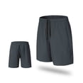 thumbnail image 2 of WIZUTIZ Men's Workout Running Shorts 7 Inch Lightweight Athletic with Zipper Pockets No Liner Quick-Dry Gym Active Shorts, 2 of 5
