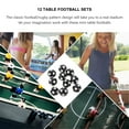 thumbnail image 3 of EeaseCA 10Pcs Table Soccer Balls Mini Table Balls Desktop Football Machine Soccer Toys, 3 of 7