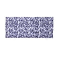 thumbnail image 2 of Watercolor Flowers Neck Gaiter, Classic Feminine Rose, Unisex, Violet Blue, by Ambesonne, 2 of 3