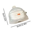 thumbnail image 3 of Étui en Silicone pour Sac Poisson Rouge Drôle, Mignon, Transparent, Protection Antichoc contre les Chutes, 3 of 5