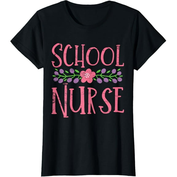 School Nurse Nursing Student Vintage T-Shirt