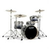 Pacific Drums CM4 Concept Maple Drum 4-Piece Shell Pack - Silver Black Fade
