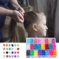thumbnail image 4 of Paquete de coleteros desechables con cola de caballo, accesorios para el cabello trenzados elegantes, 4 of 9