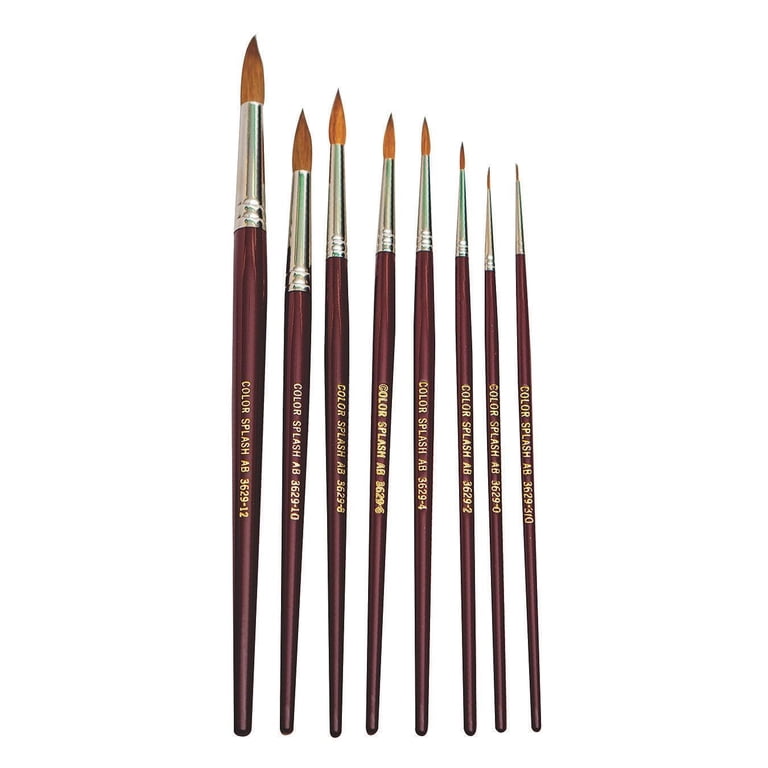 Pinceau Aquarelle United Academic Round Size 8 – Neuf, Pour Peinture à L'eau – Référence 121078