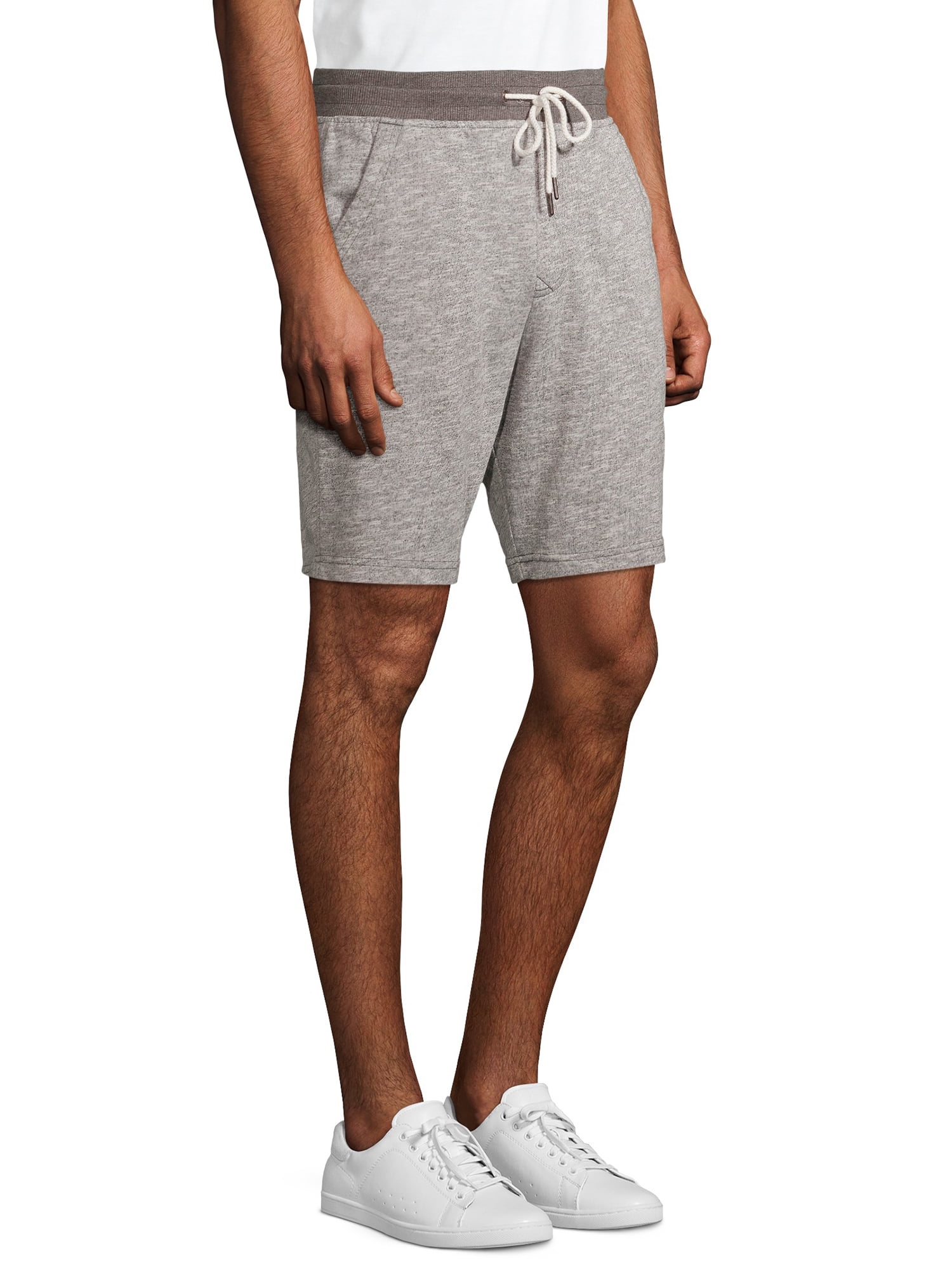no boundaries men's knit jogger shorts