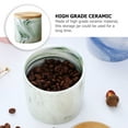 thumbnail image 5 of unbranded 2pcs Convenient Tea Canister Ceramic Storage Canister Household Storage Jar Home Accessory, 5 of 8