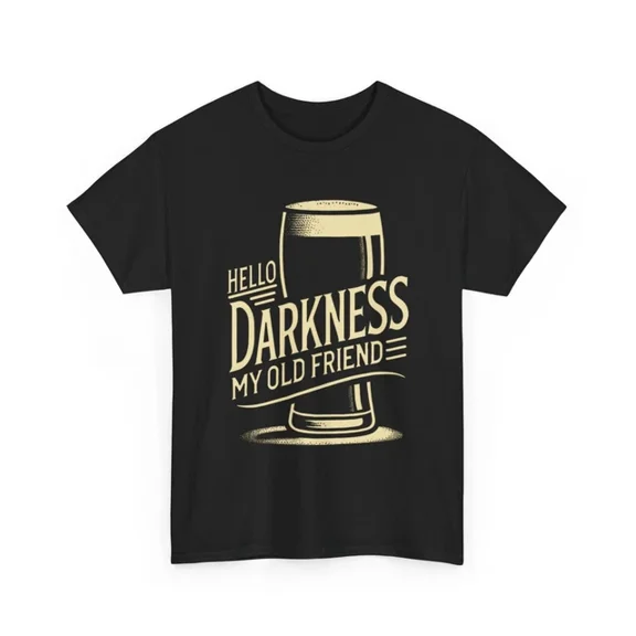 Hot Trending T-Shirt With Hello Darkness My Old Friend T-Shirt S-5Xl