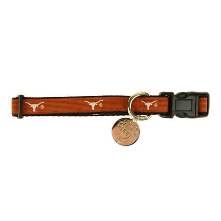 UPC 870320007535 product image for Texas Longhorns Dog Collar Alternate Style - Small | upcitemdb.com