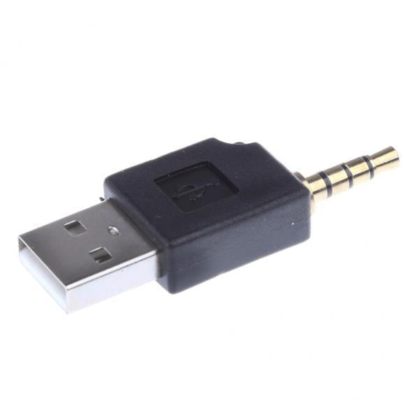 Adaptador Strade Fareast Limited 3xUSB 2.0 a 3.5mm para 1ra 2da Generación Negro 3 piezas