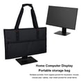 thumbnail image 3 of destyer Frosted Cloth Notebook Computer Screen Carrying Case Multi-pocket Lifting Handle Storage Bag Accessories for 24-inch Screens Black, 3 of 8