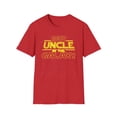 thumbnail image 2 of Best Uncle In The Galaxy, Gildan Unisex Softstyle Shirt, Graphic Tee, S-3XL, 2 of 5