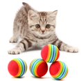 thumbnail image 5 of 1 Set Christmas Pet Cats Toy Set Funny Cats Ball Socks Toy Assorted, 5 of 5