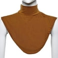 thumbnail image 4 of Camisa con cuello falso, bufanda con cuello falso, modal OM402, diseño elegante, fácil de usar, 4 of 6