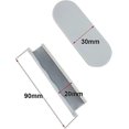 thumbnail image 4 of 6 Pieces Self-adhesive Furniture Handles Window Handle Self,Gray, 4 of 5