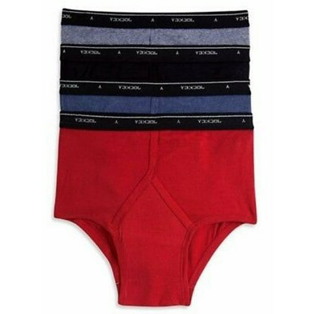 Jockey Jockey Men's Cotton FullRise Brief 4Pack