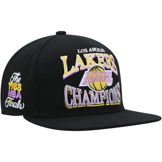 New Era, Accessories, Los Angeles Lakers New Era Back Half Team Snapback  Hat Purple Kobe Lebron Shaq