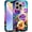 Desert Purple Rose, variant on Rancase for iPhone 16 Plus Case,Heavy Duty Full Body Shockproof Protection 3 in 1 Hybrid Hard PC Soft Rubber Rugged Drop Protective Slim Women Phone Case for Apple 16 Plus,Ultramarine Blue
