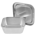 thumbnail image 2 of KAKOWELY Stainless Food Storage Containers Airtight Sample Boxes Sample Testing Container 300ml,4.92X"X4.92"X1.77", 2 of 4