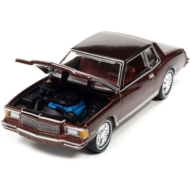 Diecast 1979 Chevrolet Monte Carlo Carmine Red Metallic with White Stripes