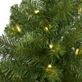 thumbnail image 6 of Nearly Natural Virginia Fir Artificial Christmas Tree with 100 Clear Lights, 6 of 8