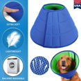 thumbnail image 6 of Soft Dog Cone Collar, Breathable Elizabethan Collar for Dog After Surgery, Comfortable Recovery Cone Collar, Prevent Licking, 6 of 12