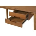 thumbnail image 4 of Mid-Century Modern Wood Writing Desk in Walnut, 4 of 5