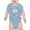 Light Blue, variant on Cute Ram Face Doodle Bodysuit Infant -Image by Shutterstock,  12 Months